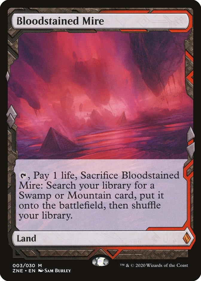 {R} Bloodstained Mire (Expeditions) [Zendikar Rising Expeditions][ZNE 003]