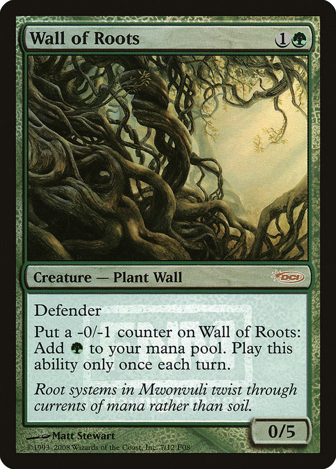 {R} Wall of Roots [Friday Night Magic 2008][PA F08 007]