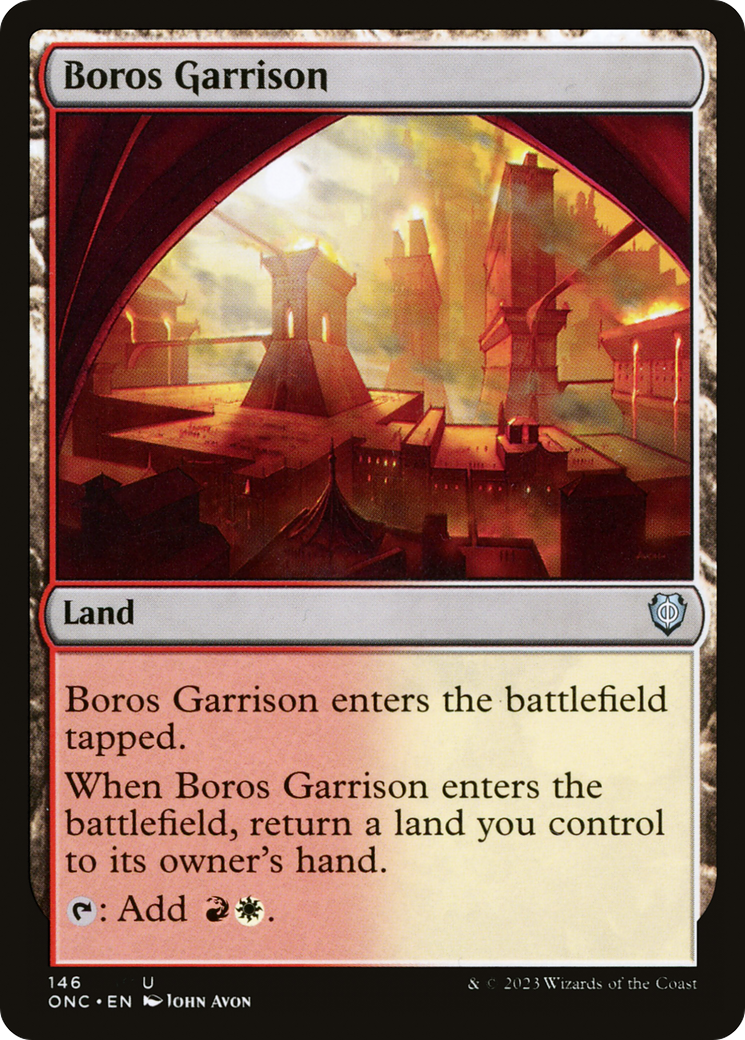 {C} Boros Garrison [Phyrexia: All Will Be One Commander][ONC 146]