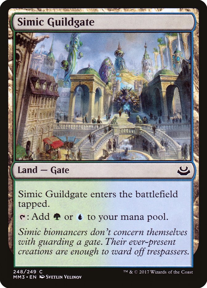 {C} Simic Guildgate [Modern Masters 2017][MM3 248]